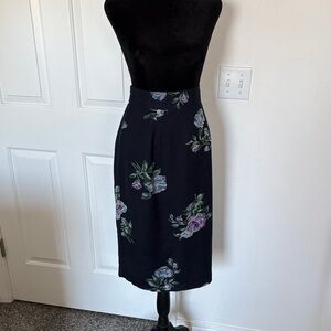 Katherine Marie Vintage High Waisted Pencil Skirt